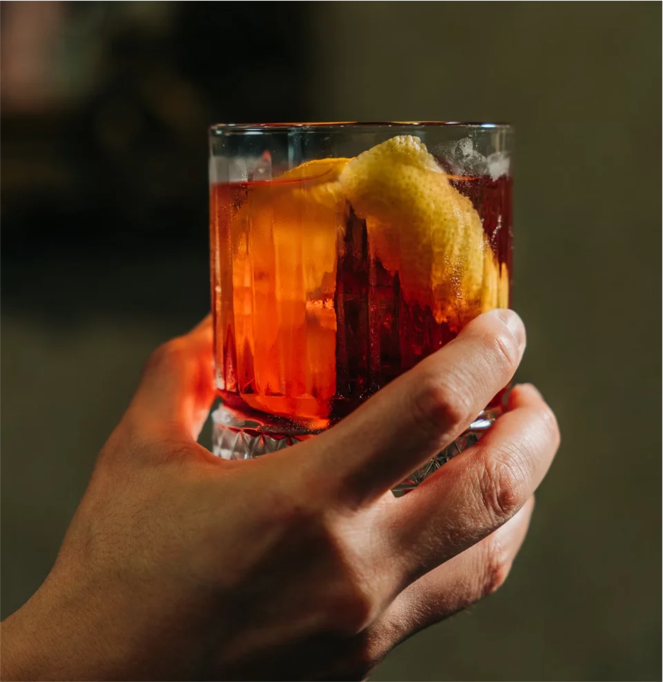 The Aperitif & Digestif Section.