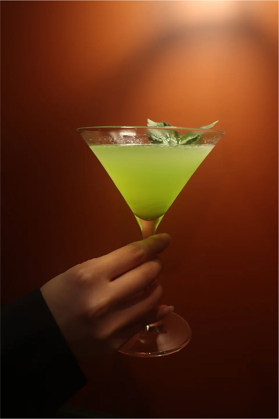 The Signature Cocktails Section.