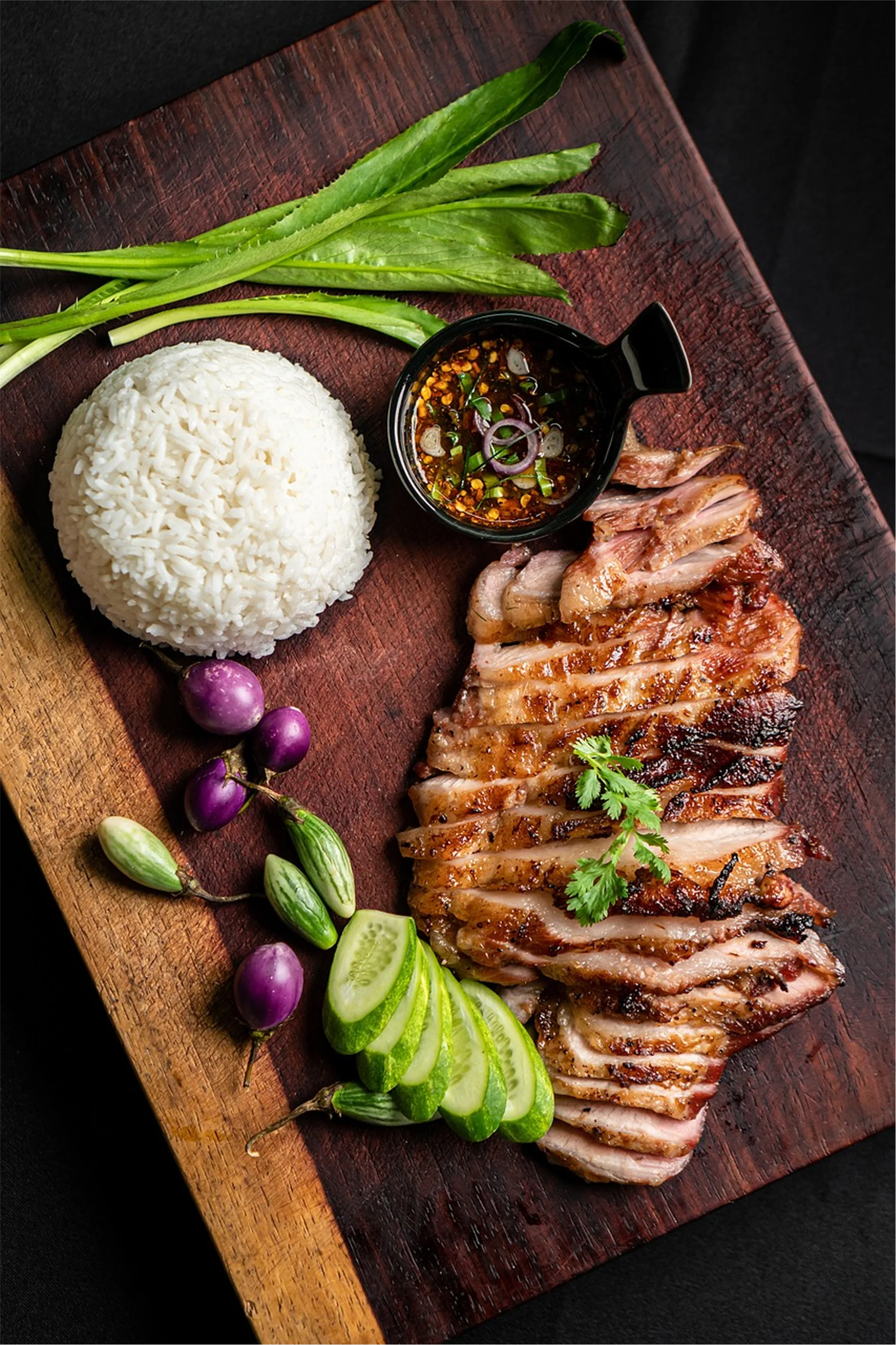 The Green Basil Specialties Section.