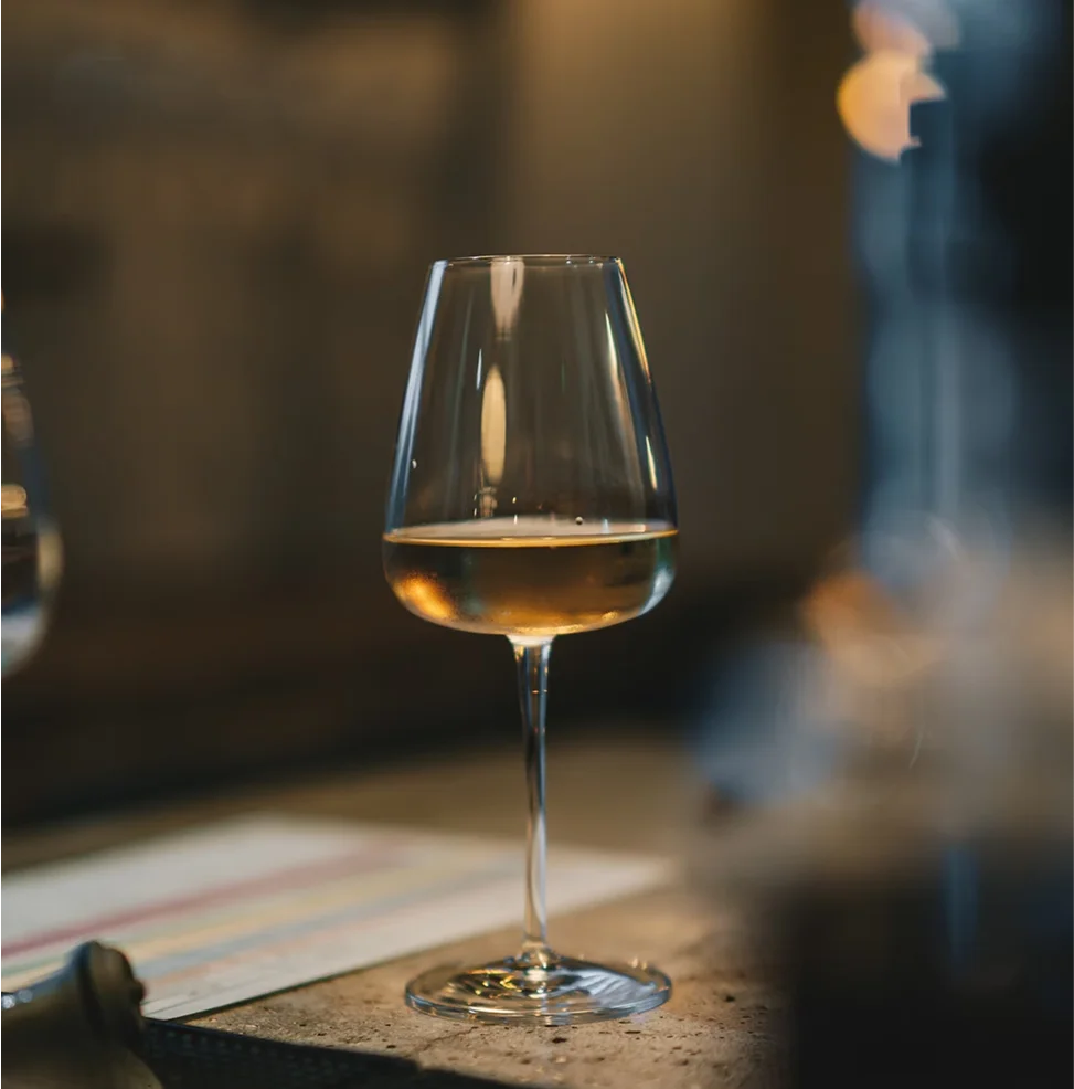 The White Wine Section.